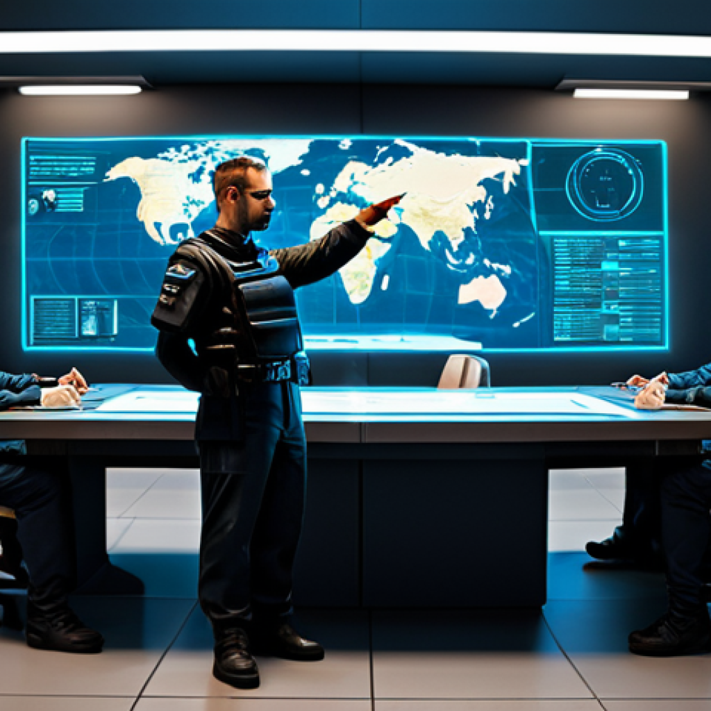 쓰론앤리버티 길드 컨텐츠 참여 팁 - Territory Control Meeting**

"A professional guild leader stands at a holographic table, pointing at...