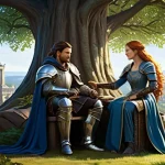 쓰론앤리버티 팬아트 및 팬픽 소개 - **Prompt 1: "The Adventurers' Respite"**
    Generate a highly detailed, artistic illustration of a ...