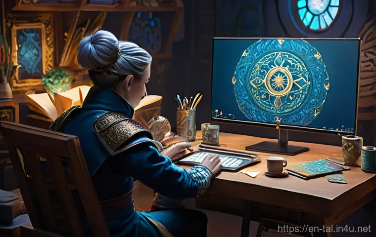 쓰론앤리버티 팬아트 및 팬픽 소개 - **Prompt 2: "Solisium's Mystical Dawn"**
    Create a breathtaking panoramic landscape image depicti...