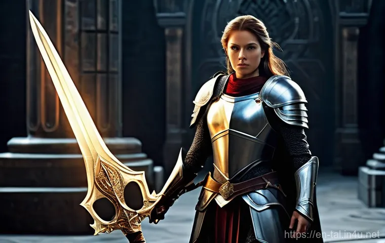 쓰론앤리버티 유저 인기 클래스 순위 - **An aggressive male "Ravager" (Greatsword + Dagger user) from Throne and Liberty.** He is depicted ...